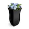 Mayne Valencia 30" Tall Planter - Black 5874-B - alternate 1